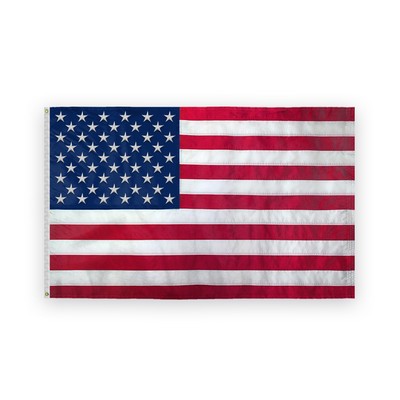 5'x8' USA 400D Nylon Embroidered Flag