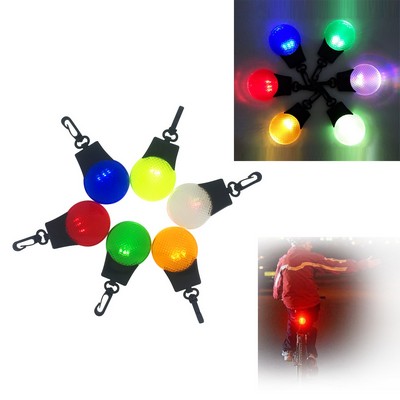 Cycling Safety Warning Led Reflector Keychain