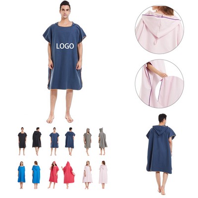 Women's and Men's Changing Bathrobe