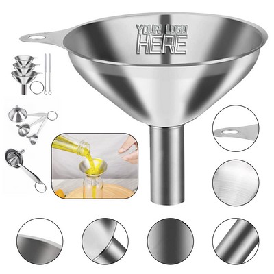 Stainless Steel Funnel Set