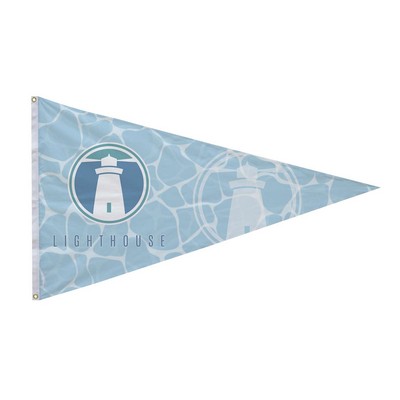 3' x 5' Polyester Pennant Flag Single-Sided