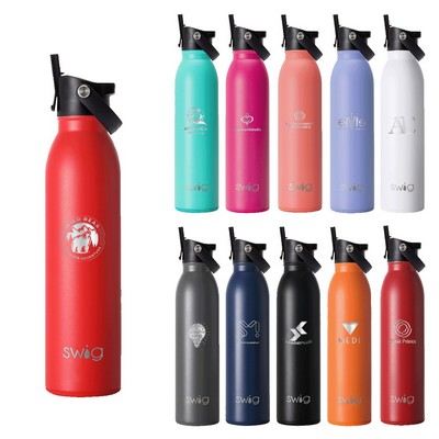 20 Oz. Swig® Standard Matte Bottle (Laser)