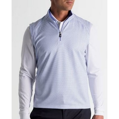 Fairway & Greene Men's "Wave" Quarter-Zip Vest