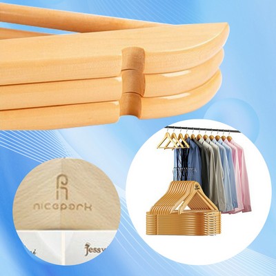 Deluxe Timber Suit Hangers