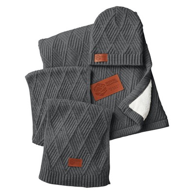 Leeman™ Trellis Knit Gift Set