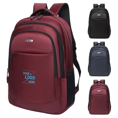 Men's Large Oxford Business Laptop Backpack