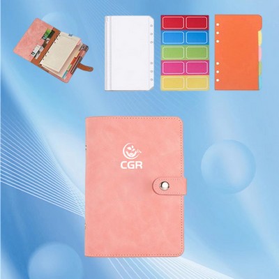 Sleek PU Leather Binder A6