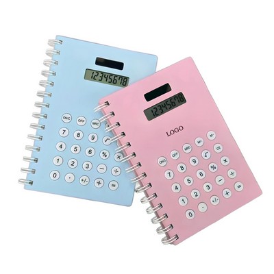 Notebook with Calculator