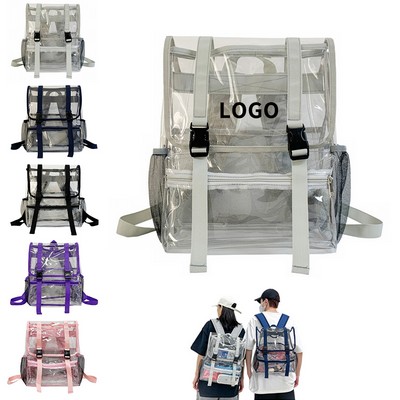 Transparent Multi-Compartment Daypack