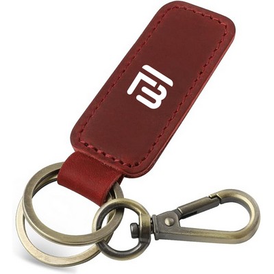 Genuine Leather Car Keychain Key Holder