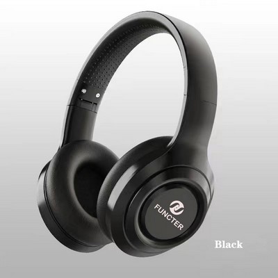 Foldable On Ear Stereo Wireless Headsets Earphone