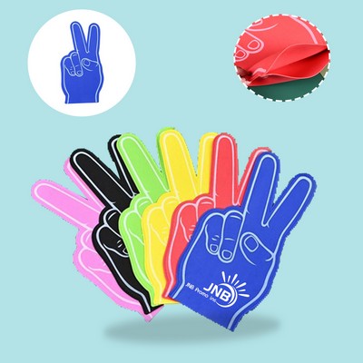 Cheerful Foam Finger Gloves