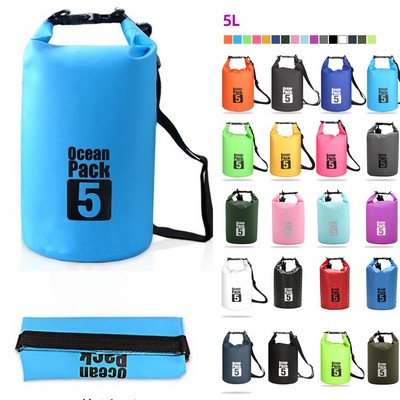 5L Pvc Outdoor Waterproof Backpack