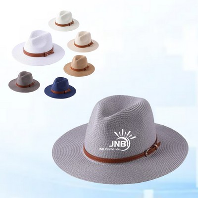 Stylish Men's Straw Sun Hat