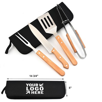 BBQ Tool Set 4 pcs