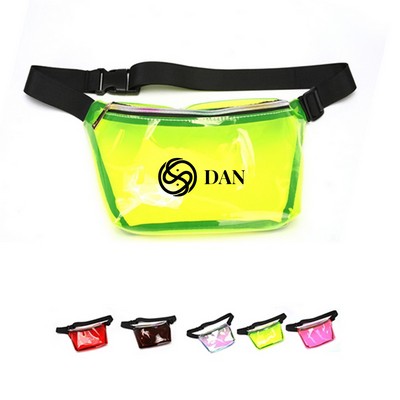 Clear PVC waist bag