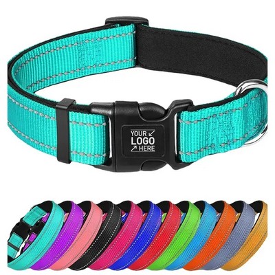 Reflective Soft Nylon Pet Collars