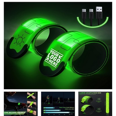 Rechargeable LED Armband for Night Running and Walking