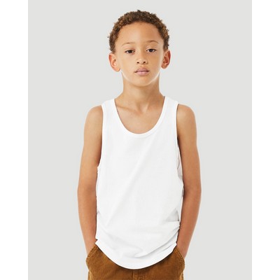 Bella + Canvas® Youth Heather CVC Tank Top