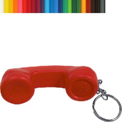 Telephone Stress Ball Keychain