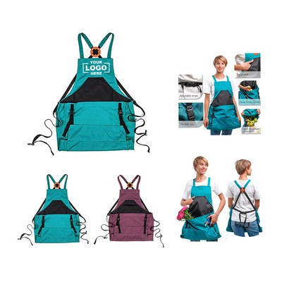 Heavy-Duty Gardening Apron with Pockets