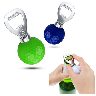 Golf Ball Shaped Bottle Opener