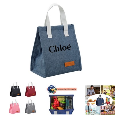 Reusable Insulated Lunch Tote Bag