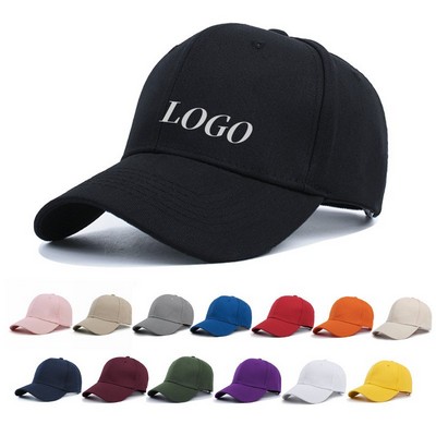 Six-Panel Cotton Twill Baseball Cap