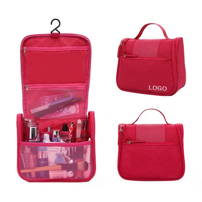 Korean Version Cationic Solid Color Wash Bag