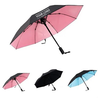 Sunny and Rainy UV Protection Parasol - All-Weather Shade in Style