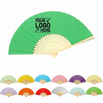 Bulk Folding Bamboo Hand Fan