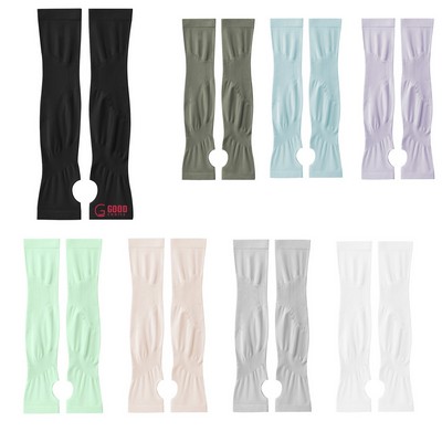 Ice Silk Cooling Arm Sleeves