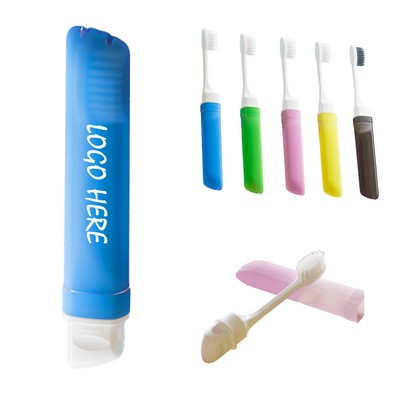 Portable Foldable Soft Bristle Toothbrush