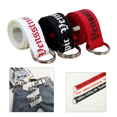 Nylon Canvas Belt