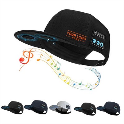 Wireless Bluetooth-Enabled Baseball Cap for Music and Calls