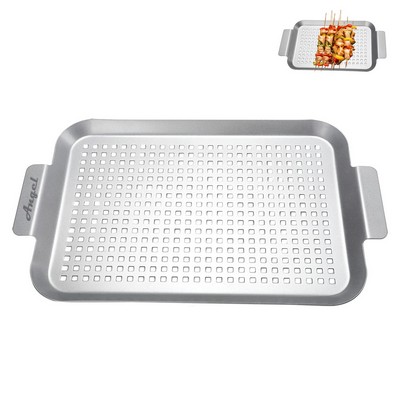 Outdoor Non-stick Grill Stainless Steel Tray