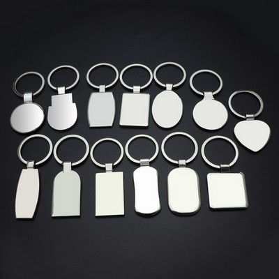 Different Shapes Zinc Alloy Keychain