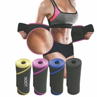 Waist Trimmer Sweat Belt for Running and Weight Loss