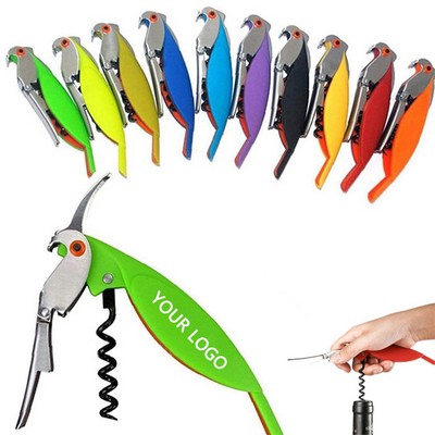 Portable Parrot Beer Wine Bottle Opener