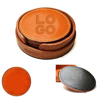 Genuine Leather Coaster