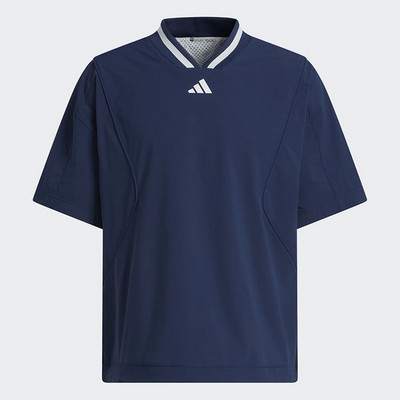 adidas Beyond the Course Short Sleeve Pullover Layer