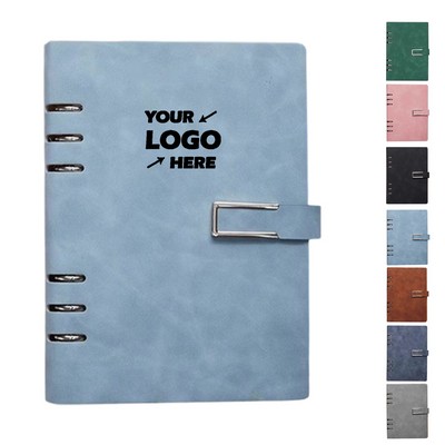 A5 Refillable Loose Leaf Business Notebook