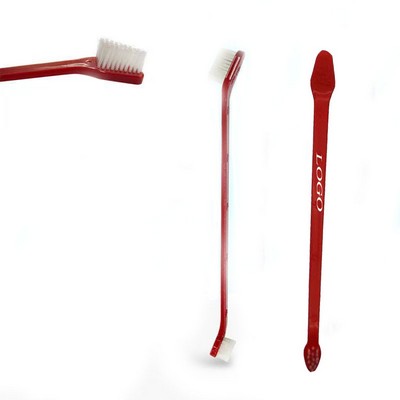 Double-Headed Pet Toothbrush