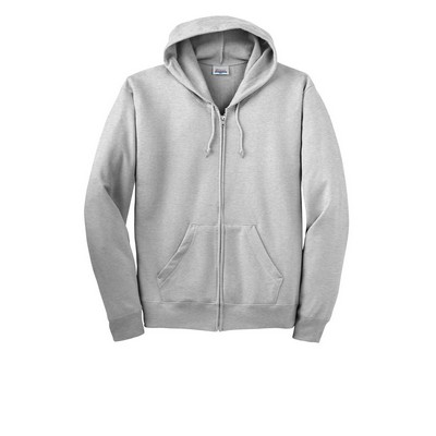 Hanes® Ecosmart Full-Zip Hooded Sweatshirt