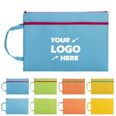 Zipper Stationery Storage Bag