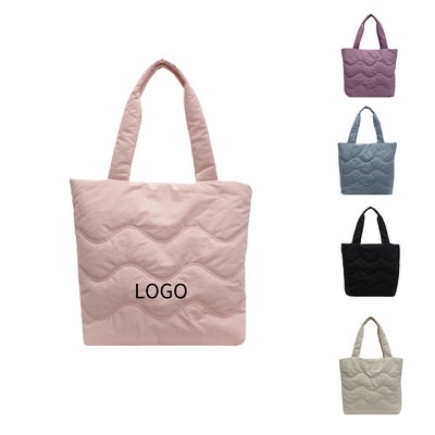 Puffer Tote Bag