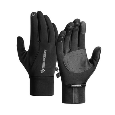 Winter Touchscreen Gloves for Men&Women Warm Running Gloves Windproof Water Resistant