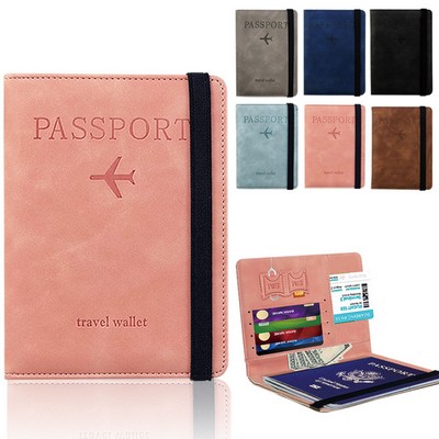 PU Leather Passport Cover