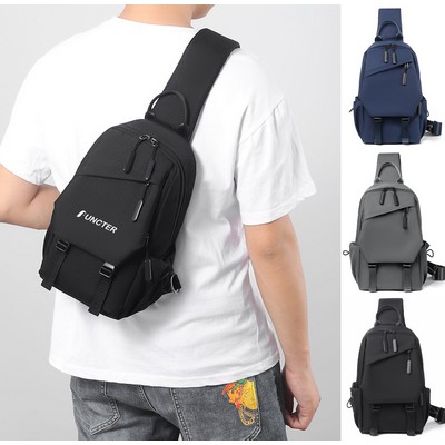 Sling Bag Bakpack Casual Chest Bag with Convertible Shoulder Strap