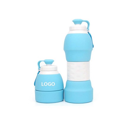 19Oz Collapsible Portable Water Bottle